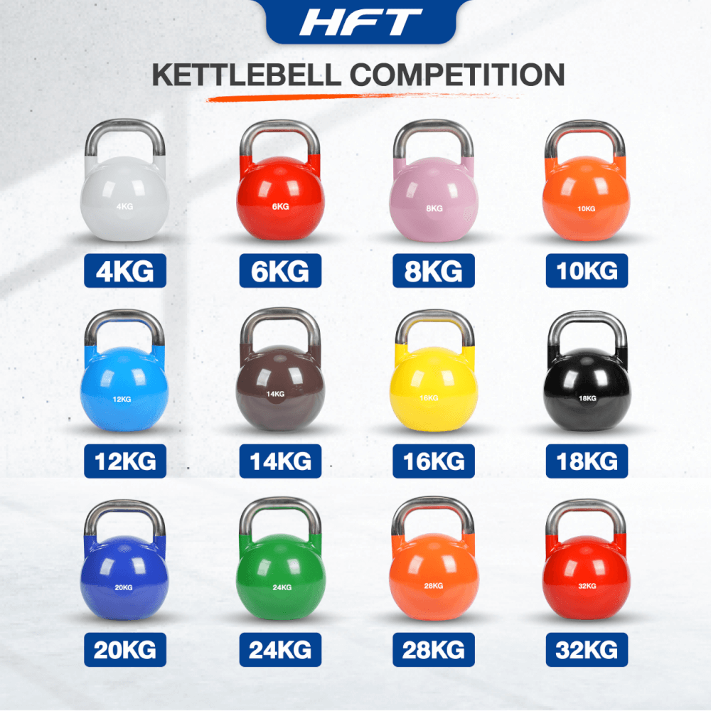เคตเทิลเบล HOMEFITTOOLS เกรดยิม 14 KG_4